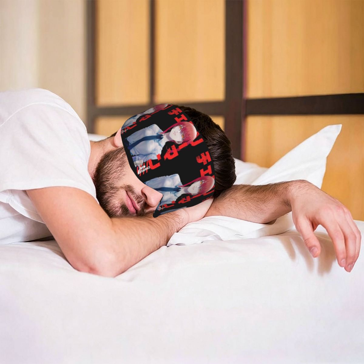 Anime & Cosplay Expo Acx 2025 - Makima Chainsaw Man Anime Girl sleep