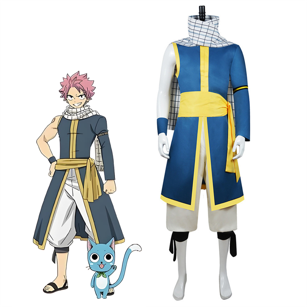 Natsu Cosplay Costume Anime Fa - Anime Cosplay Nz recension och pris