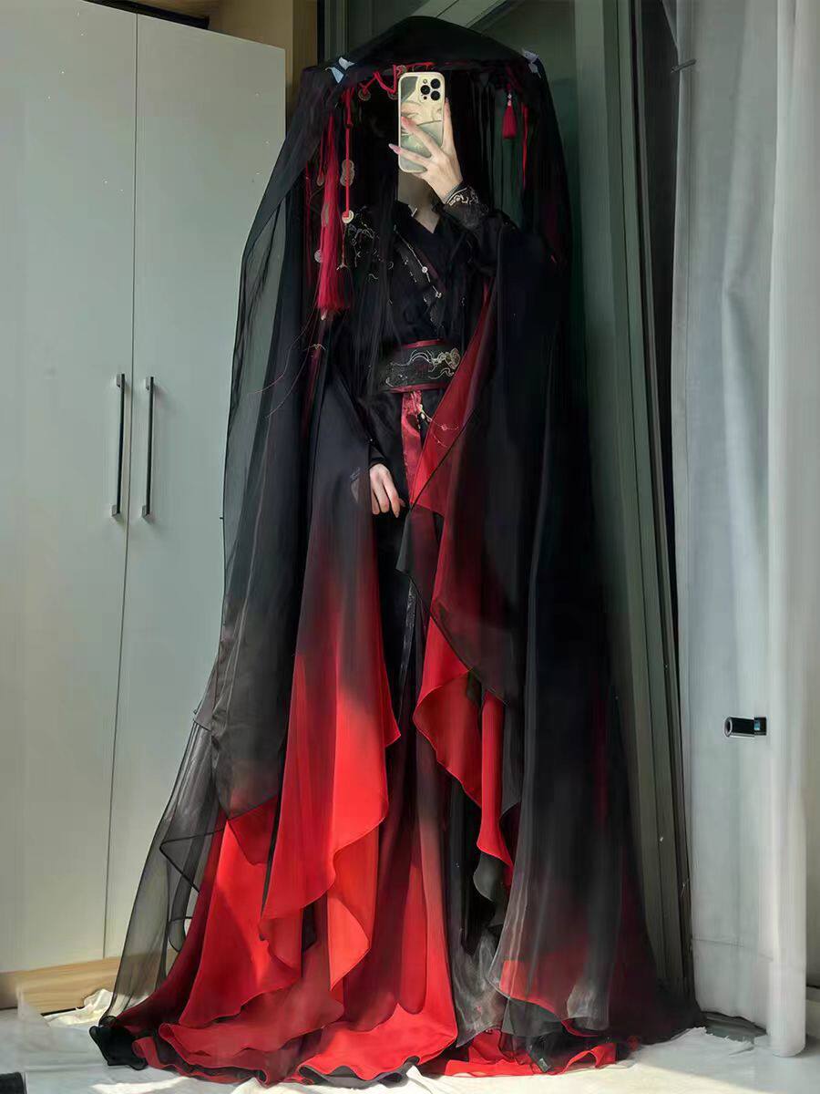 Unisex Ancient Chinese Xianxia - Anime Cosplay Clothes recension och pris
