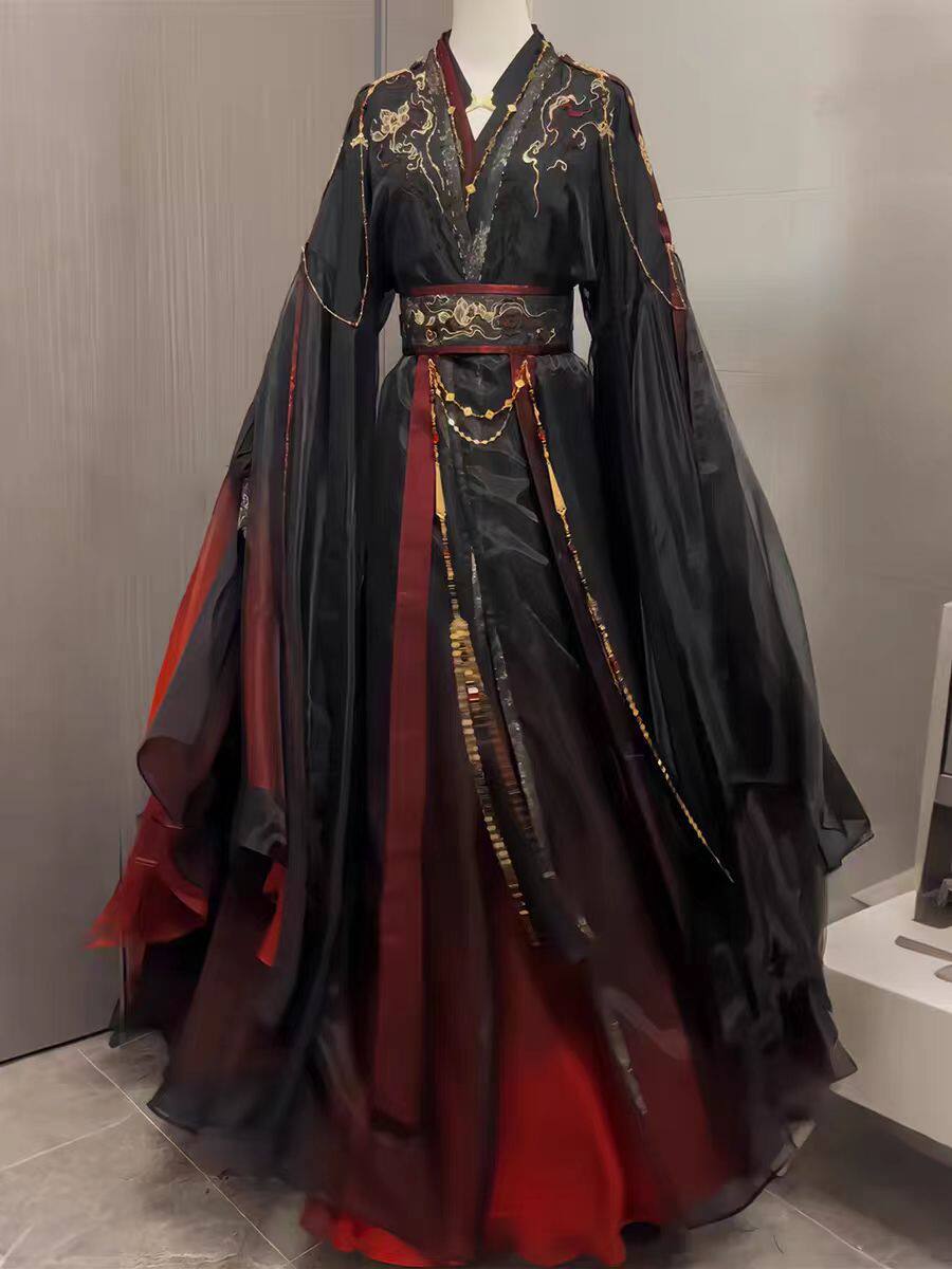Unisex Ancient Chinese Xianxia - Anime Cosplay Clothes recension och pris