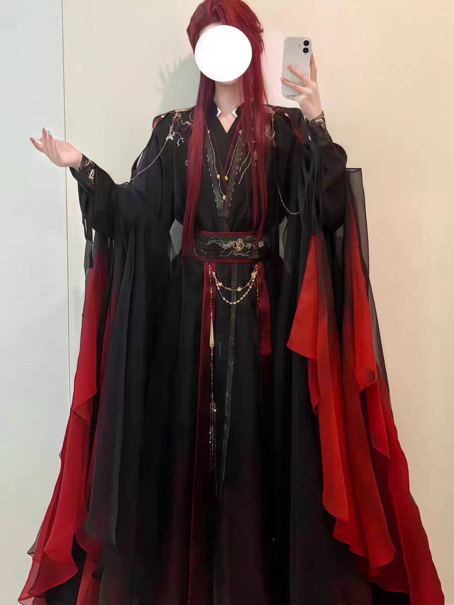 Unisex Ancient Chinese Xianxia - Anime Cosplay Clothes recension och pris