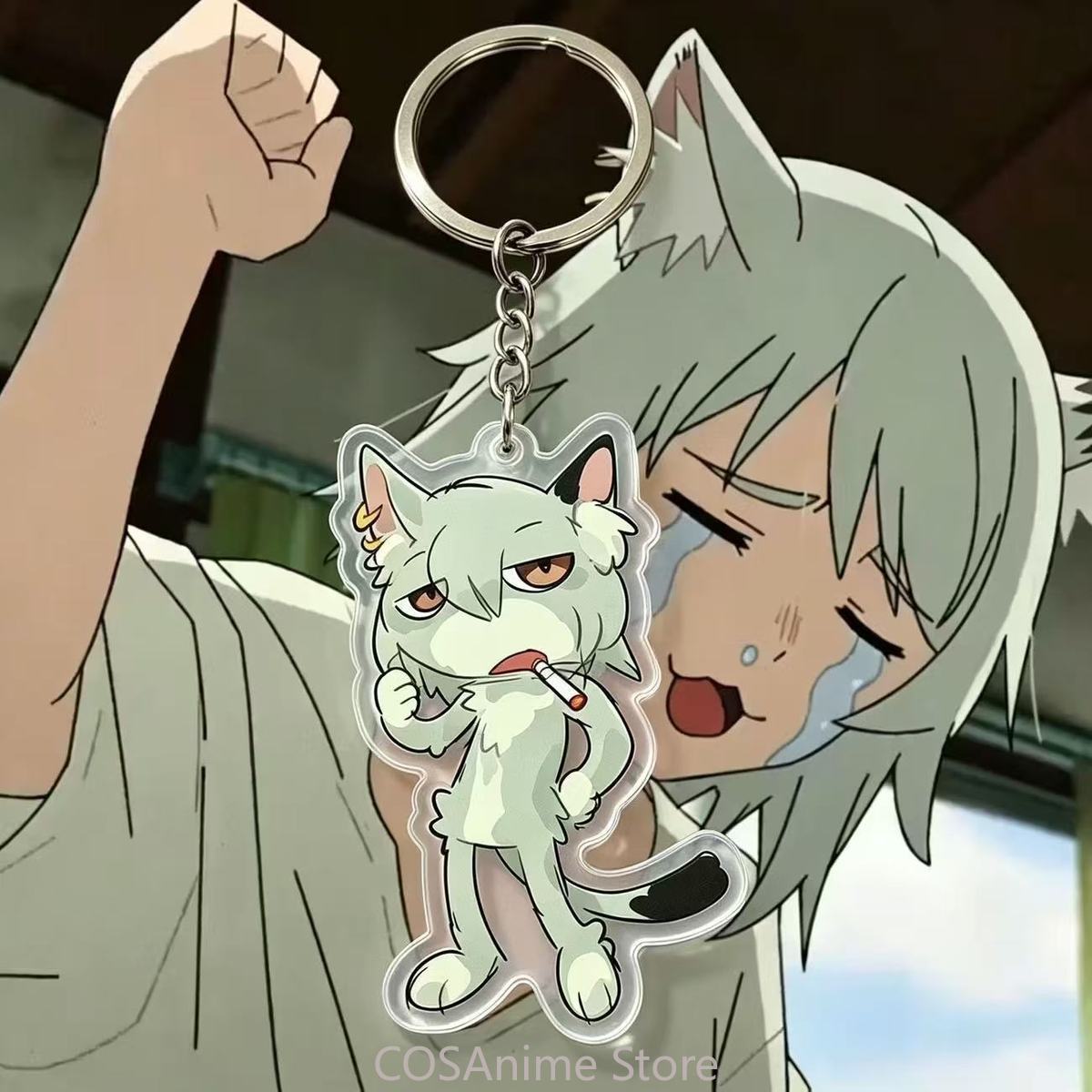Yani Neko Chainsmoker Cat Keyc - Anime Cosplay Cat recension och pris