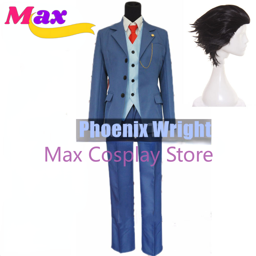 Max Phoenix Wright Cosplay Cos - Anime Cosplay Nz recension och pris
