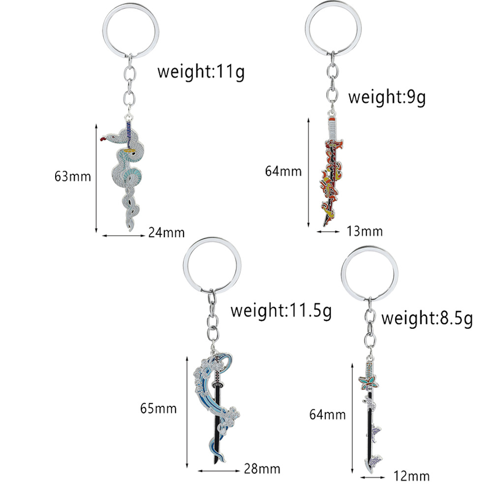 Demon Slayer Keychain Anime Co - Anime Cosplay Demon Slayer recension och pris