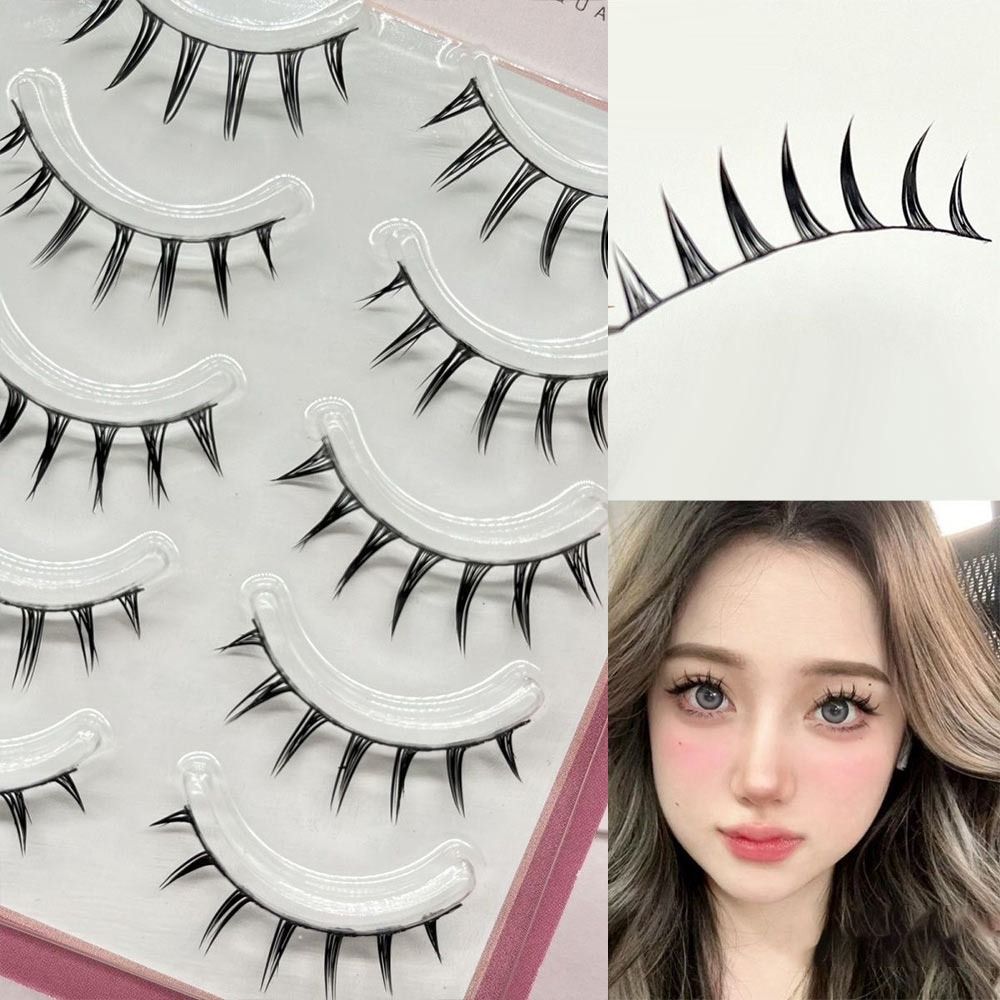 Faux Mink False Eyelashes 5 Pa - Anime Cosplay Makeup recension och pris