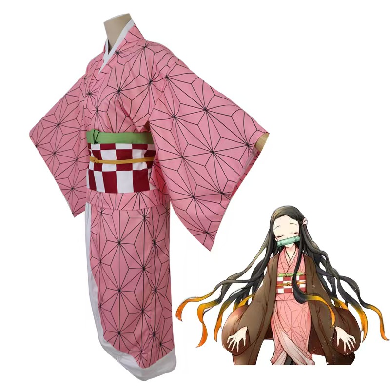 Demon Slayer Nezuko Kamado Cos - Anime Cosplay Nz recension och pris