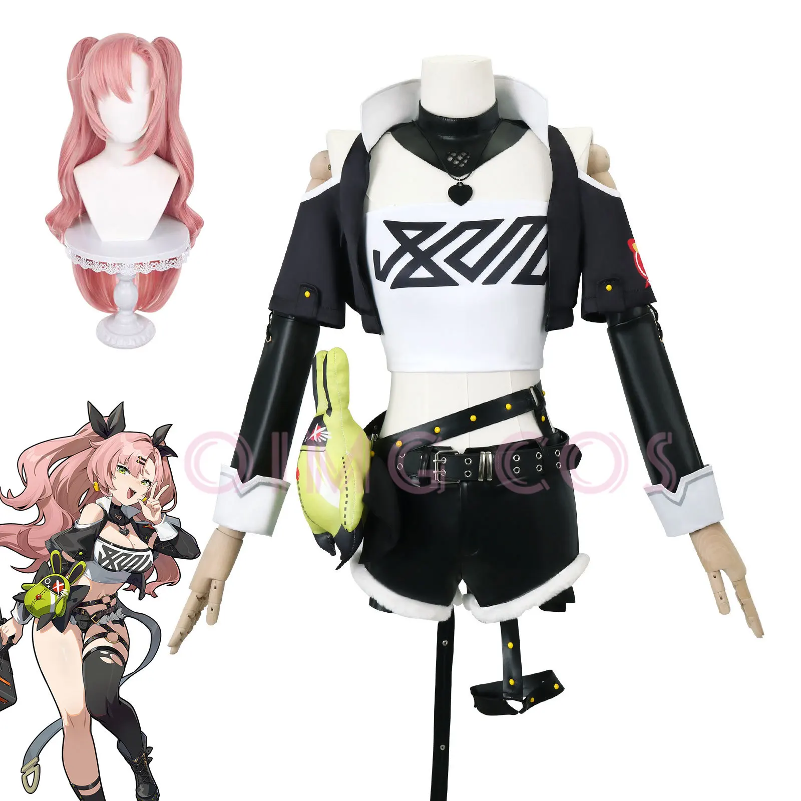 Nicole Demara Zenless Zone Zer - Cosplay Anime Female Characters recension och pris