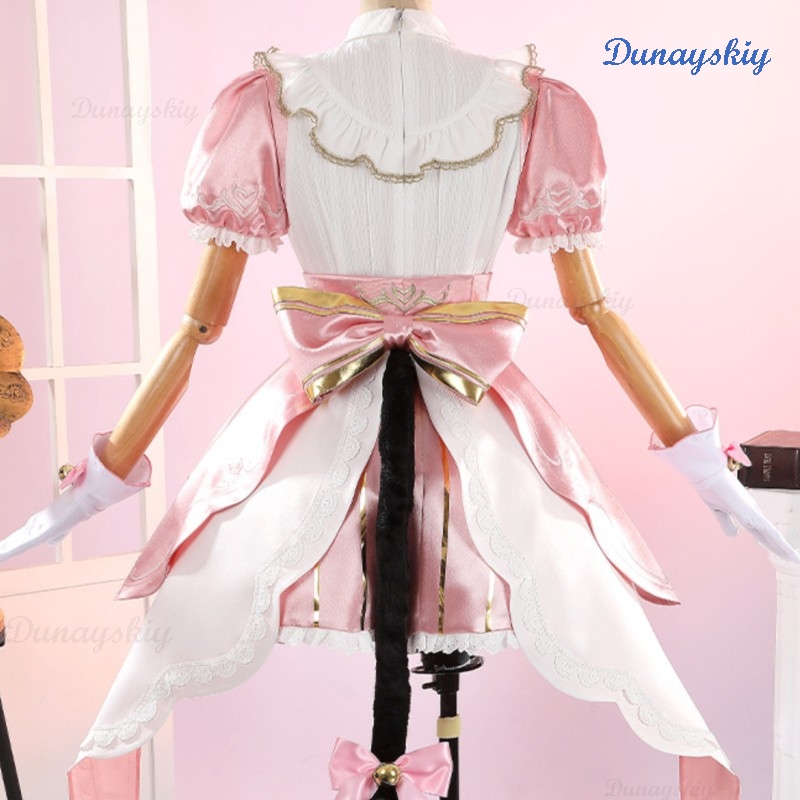 Halloween Party Pink Outfits O - Anime Cosplay Cat recension och pris