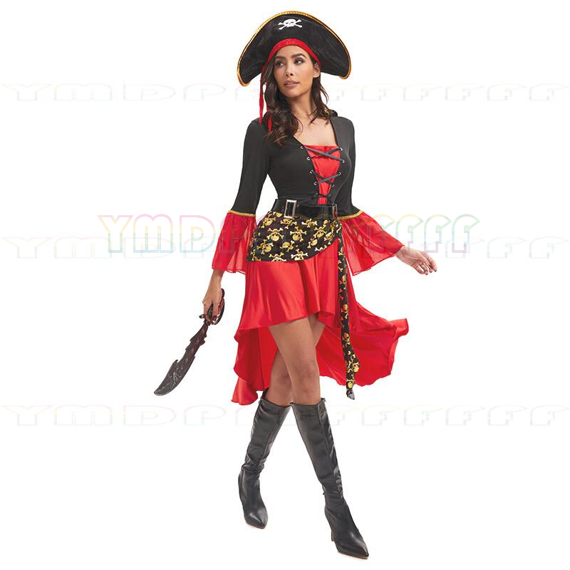 Anime Halloween female pirates - Anime Cosplay Makeup recension och pris