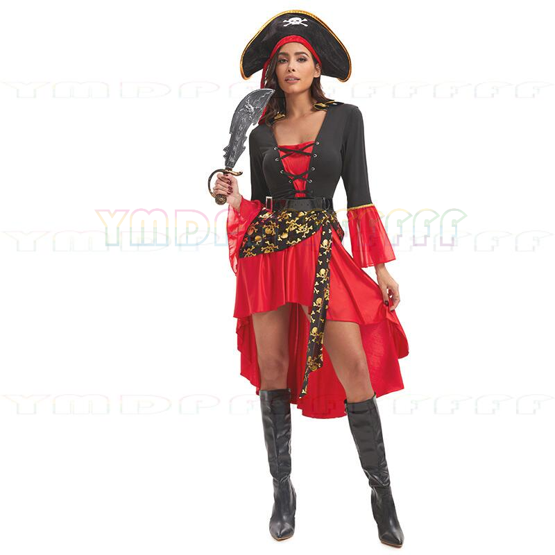 Anime Halloween female pirates - Anime Cosplay Makeup recension och pris
