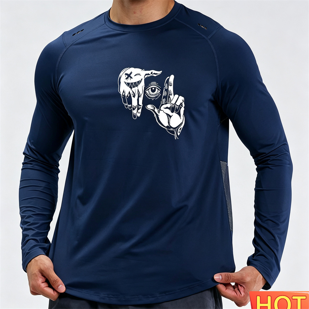Autumn Men's Fitness Long slee - Anime & Cosplay Expo Acx 2025 recension och pris
