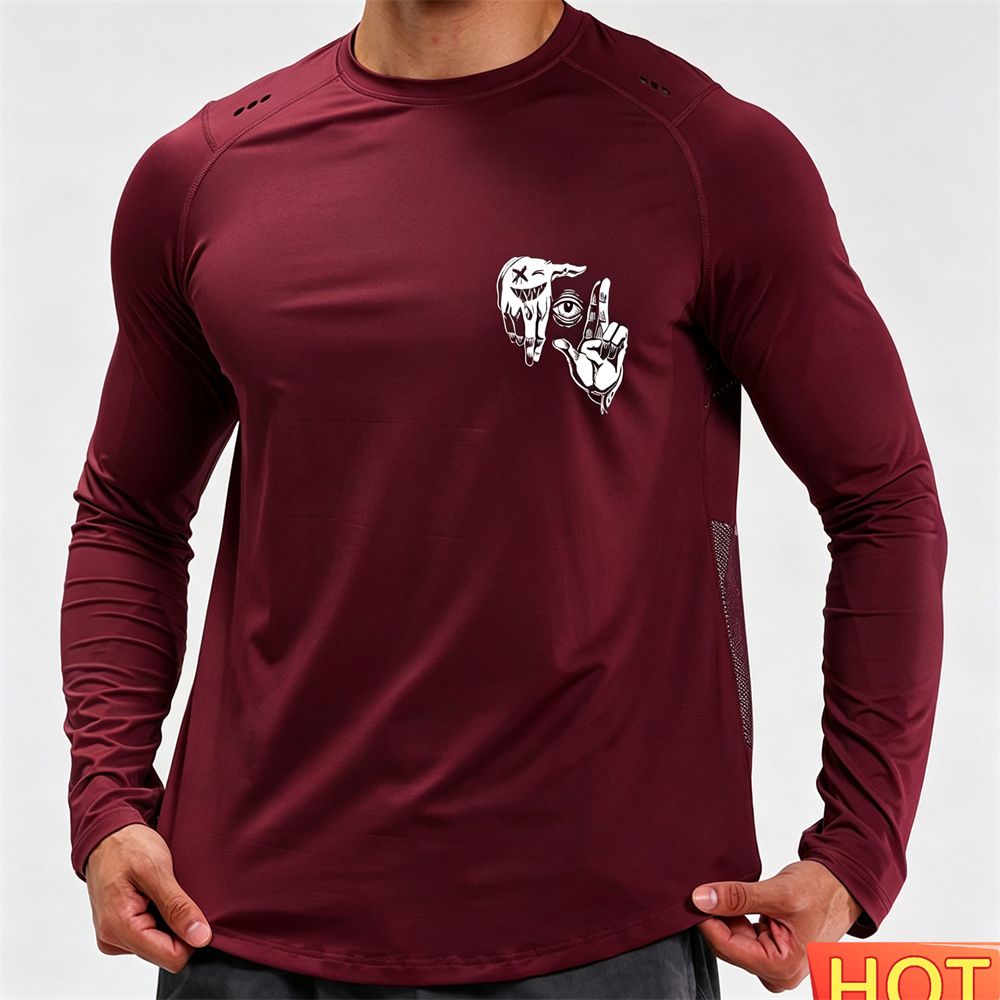 Autumn Men's Fitness Long slee - Anime & Cosplay Expo Acx 2025 recension och pris